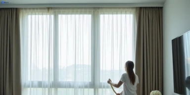 Delicate sheer drape cleaning everton-hills Matty Curtain Cleaning